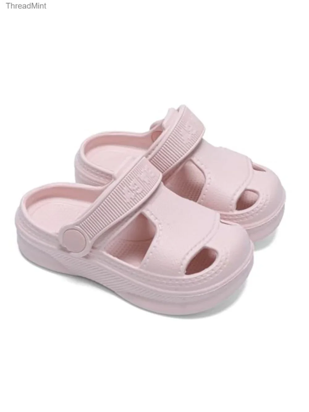 Baby Boys Girls Soft Anti-Slip Closed Toe Summer Sandals EVA Lightweight Clogs